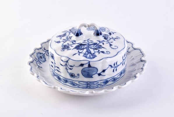 Butter/cheese bell Meissen