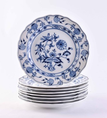 8 Speiseteller Meissen