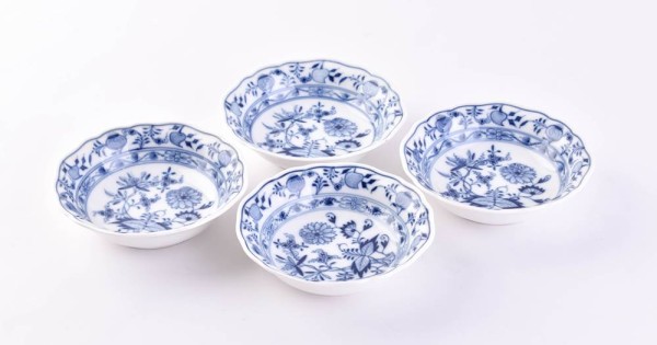 4 Meissen compote bowls