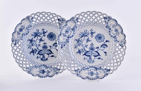 Paar Teller Meissen