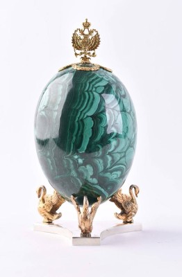 Malachite egg Russia