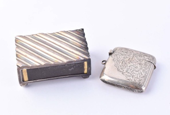 Streichholzschachtel Halter und Behälter England