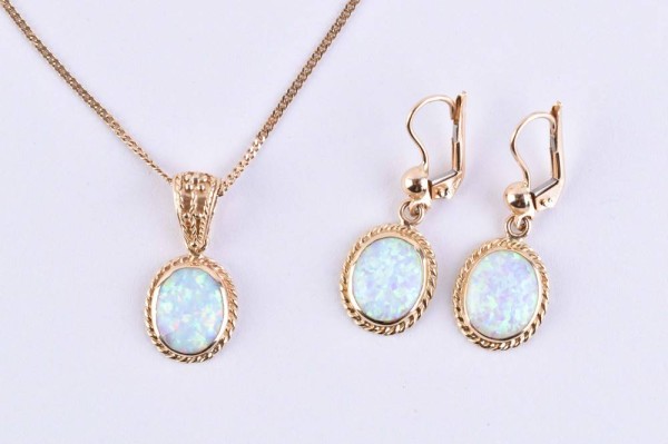 Opal Schmuckset