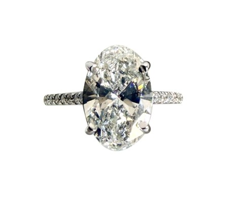 Brillant- Solitärring 2,83 ct