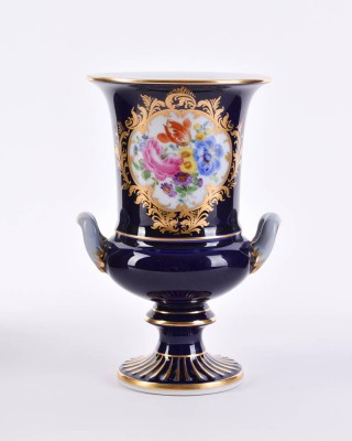 Small amphora vase Meissen 20th century
