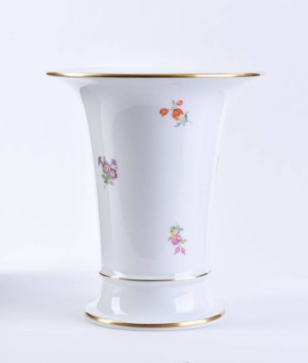 Trumpet vase Meissen 20th century