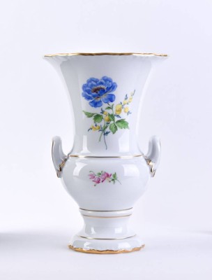 Amphora vase Meissen 20th century