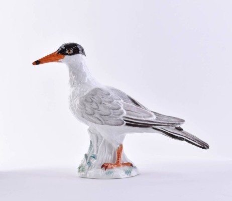 Tierfigur Meissen Möwe