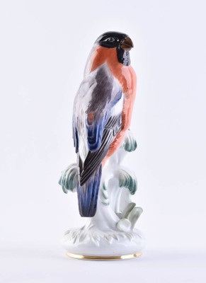 Tierfigur Meissen Dompfaff