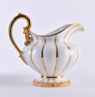 Meissen milk jug X-shape
