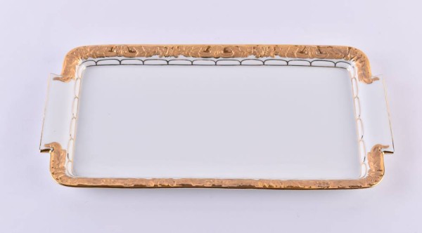 Meissen Königskuchenplatte X- Form