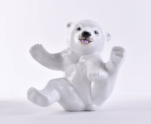 KPM Tierfigur Eisbär Knut