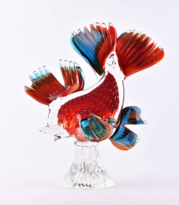 Morano glass fish figure