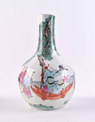 Famille Rose vase China Qing period