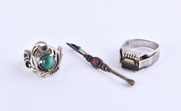 Konvolut Silberschmuck
