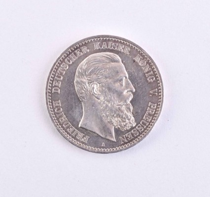 Kaiserreich Preußen 5 Mark 1888