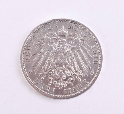Deutsches Reich 3 Mark Lübeck