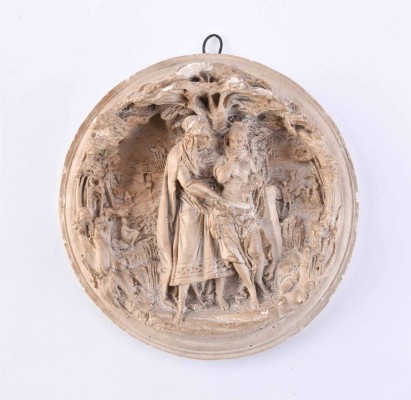 Stucco relief 19th century