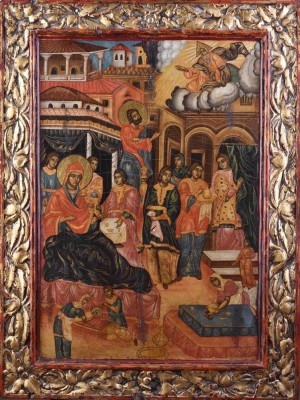 Large icon Greece, probably 19th century