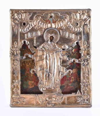 Russian icon, late 18th century.