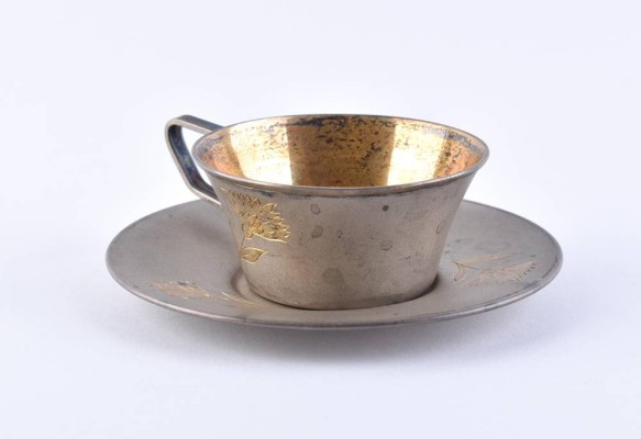 Cup & saucer, Russia