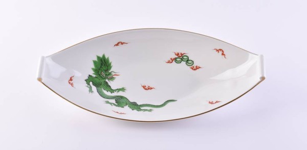 Meissen boat-shaped bowl
