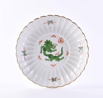 Meissen compartmentalised dish