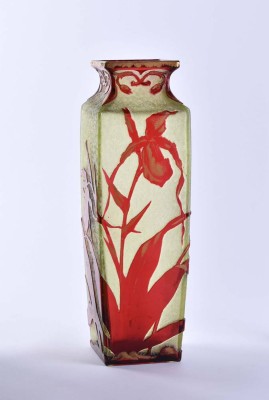 Jugendstil Vase Baccharat, ca. 1900- 1905