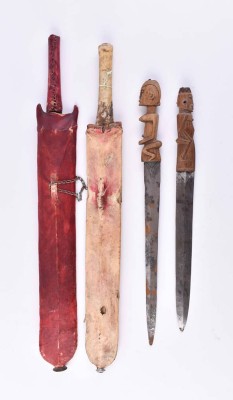 A group of swords and daggers from Africa