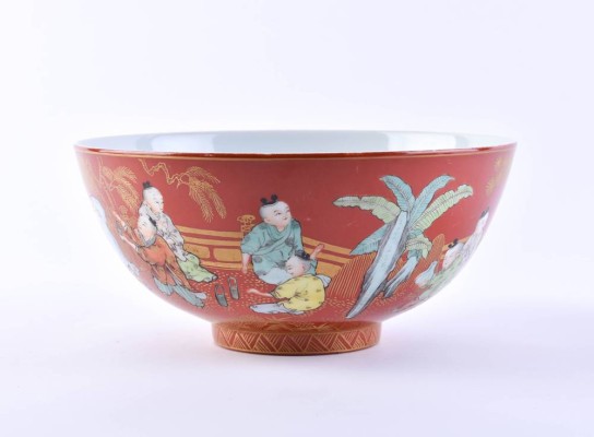 Chinese bowl, Qing Dynasty
