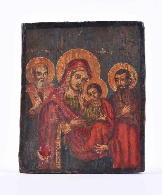 Russian icon, 19th century.