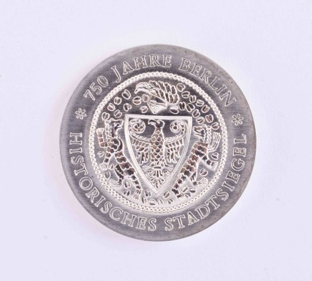 20 Mark GDR City Seal 1987 Silver