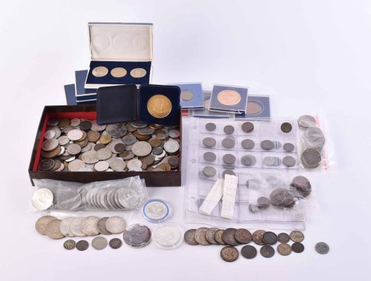 Sammlung Münzen und Medaillen alle Welt
