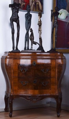 Picture Kommode im Barockstil um 1900