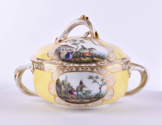 Bonboniere Meissen Mitte 18. Jhd.