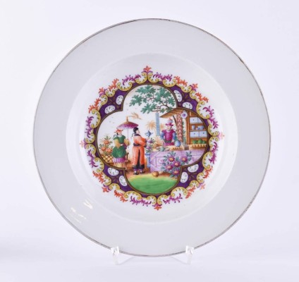 Teller Meissen 1. Hälfte 18. Jhd.