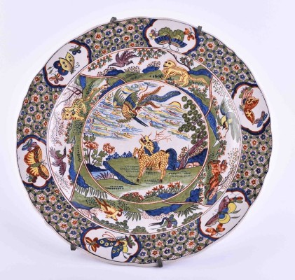 Fayence Teller Delft 18. / 19. Jhd.