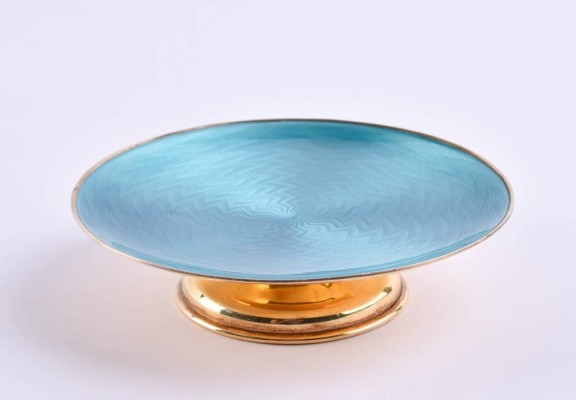Cloisonné Fußschale Russland