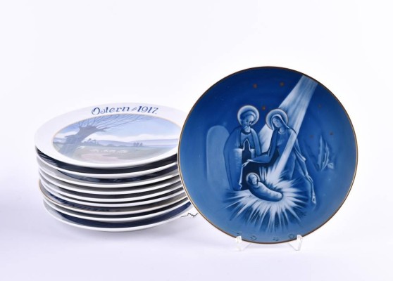 Konvolut Weihnachts- & Osterteller Rosenthal