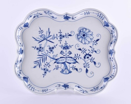1 großes Tablett Meissen