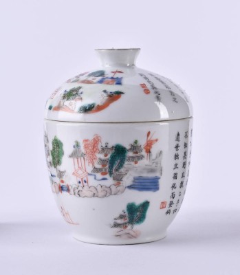 Teegefäß mit Deckel China Qing - Dynastie