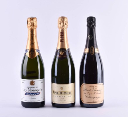 3 Flaschen Heidsieck Champagne
