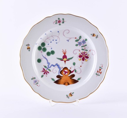 Teller Meissen 19 Jhd.