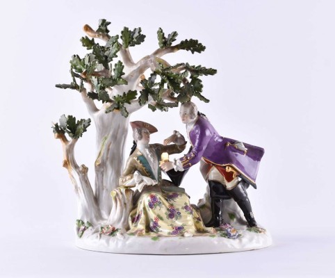 Figur, Porzellan Meissen 19. Jhd.