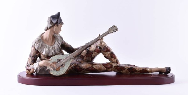 Figur Lladro Harlekin 