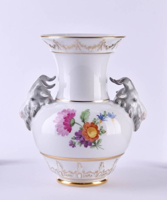 Bockskopfvase KPM Berlin