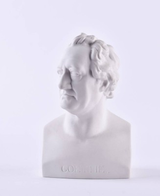 Portraitbüste Goethe KPM Berlin 