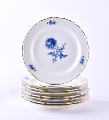 8 Kuchenteller Meissen