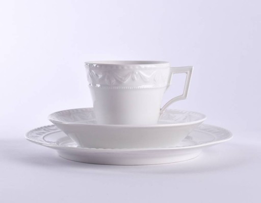 Kaffee Gedeck KPM Kurland