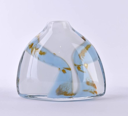 Glass vase by Samuel Herman for Rosenthal